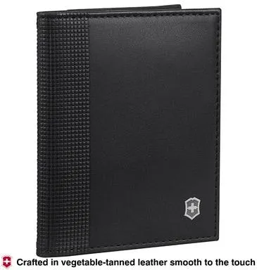 Victorinox Altius Alox Bi-Fold Card Case (Black)