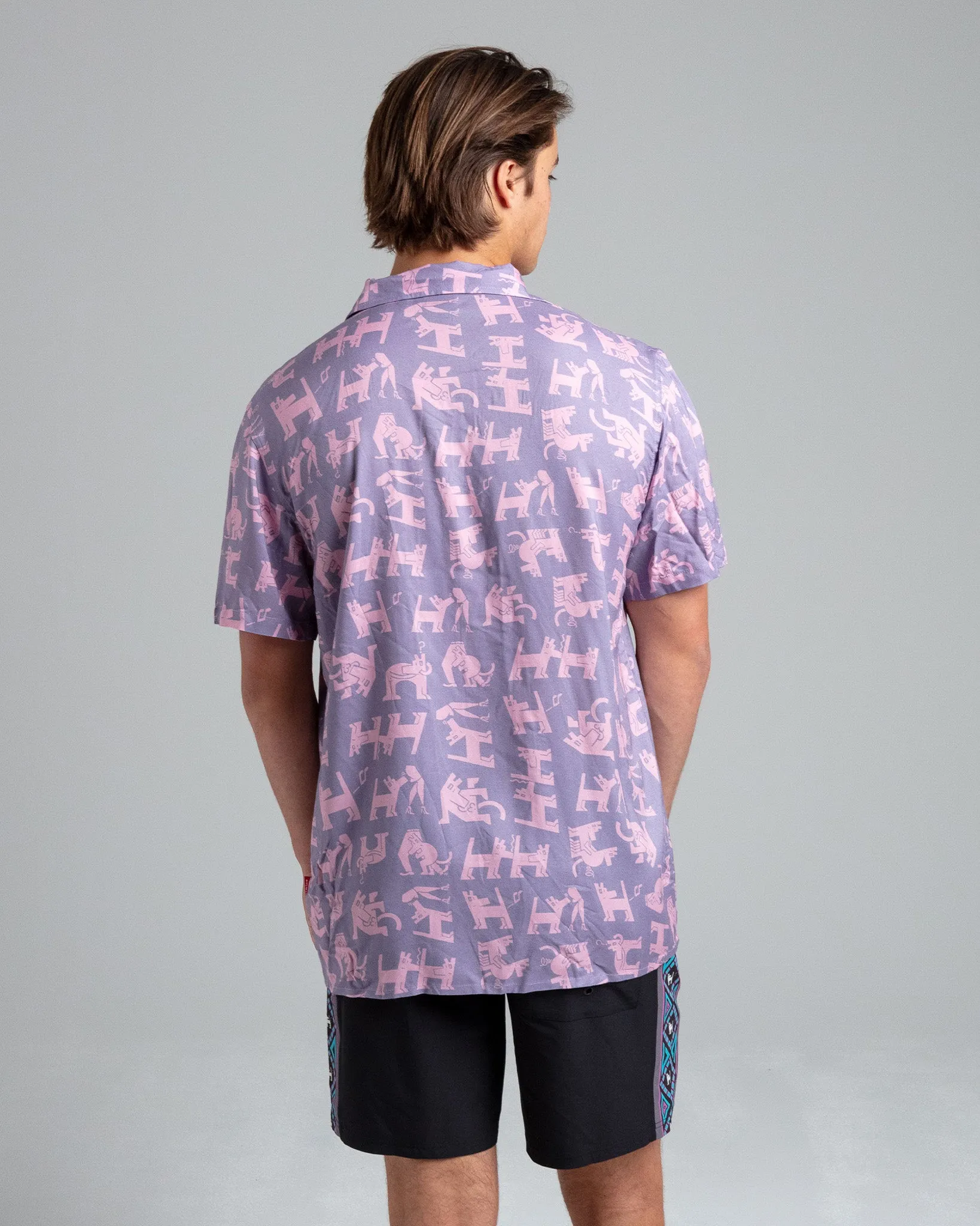 VIOLET FARTING DOG LOUD SHIRT