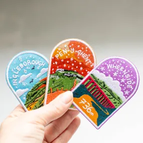 Yorkshire Three Peaks Patch Set